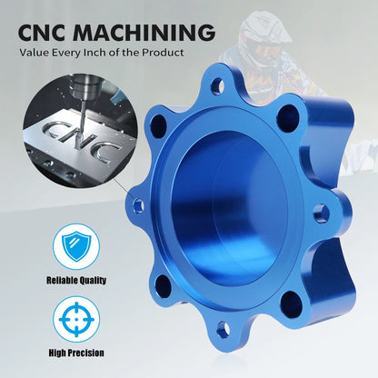 NICECNC For 700 Raptor Wheel Hub Spacers Aluminum For Yamaha Raptor 700 YFZ450 YFZ450R YFZ450X Raptor 125 Raptor 250 Raptor 660R