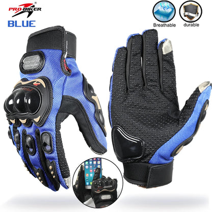 Knight Motorcycle Racing Gloves Motorcross Motorbike Cycling Gloves with Protective gear for honda Kawasaki yamaha